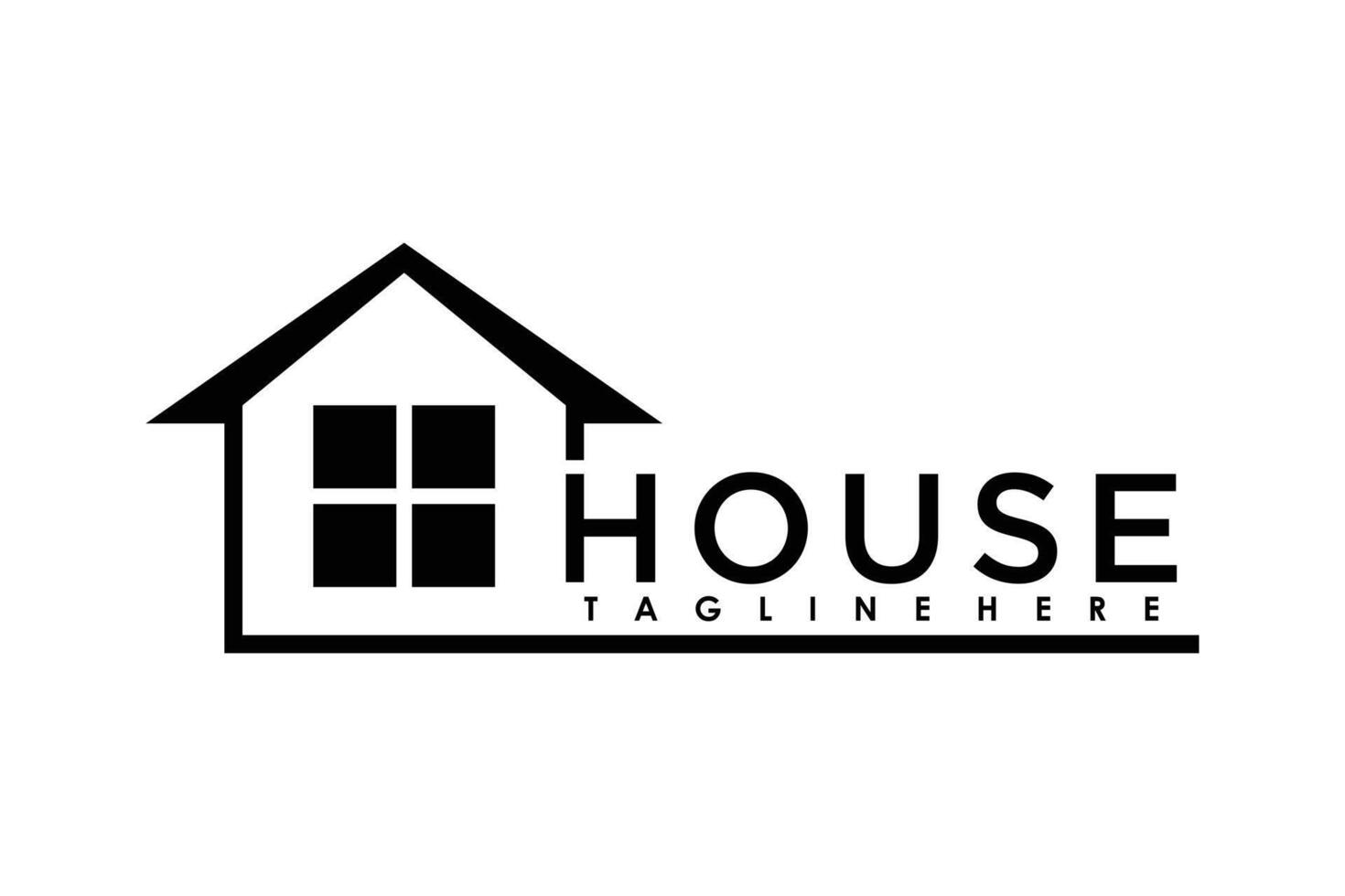 house design with modern illustrations vector