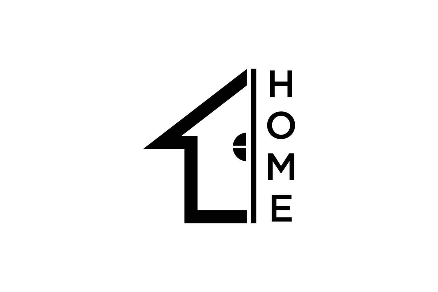 house design with modern illustrations vector
