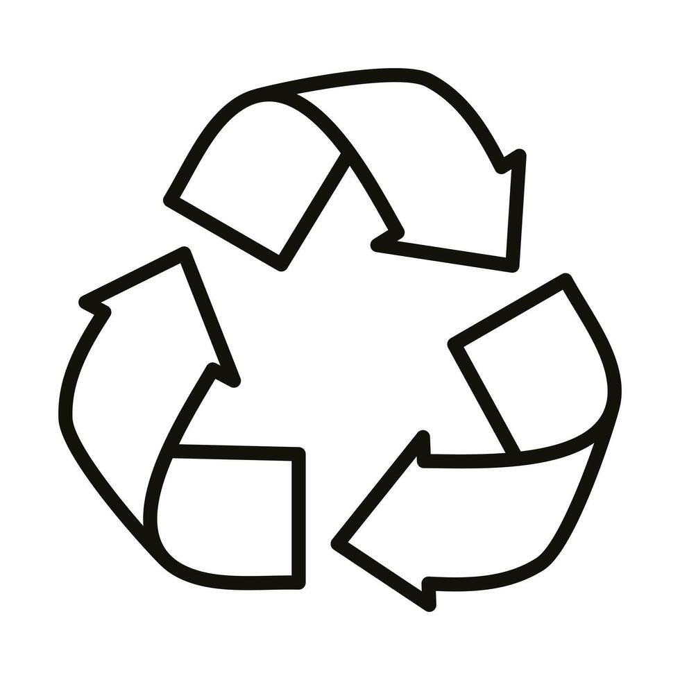 Reduce Reuse Recycle icon vector
