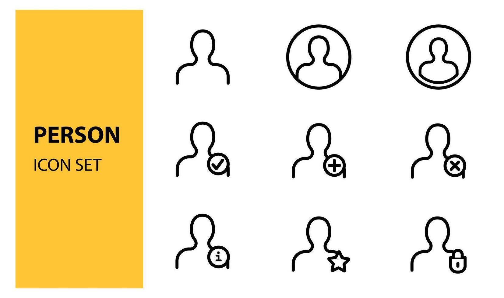 Universal contact icons set vector