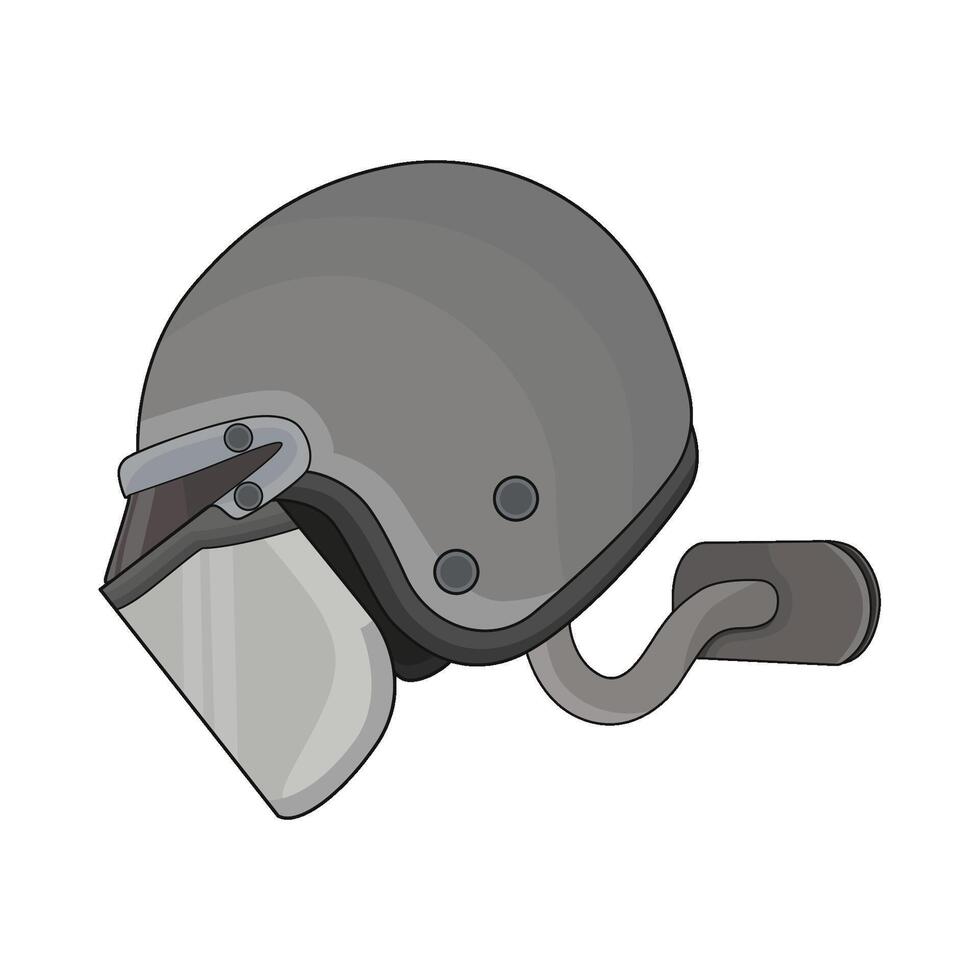 illustration of motorcycle helmet vector