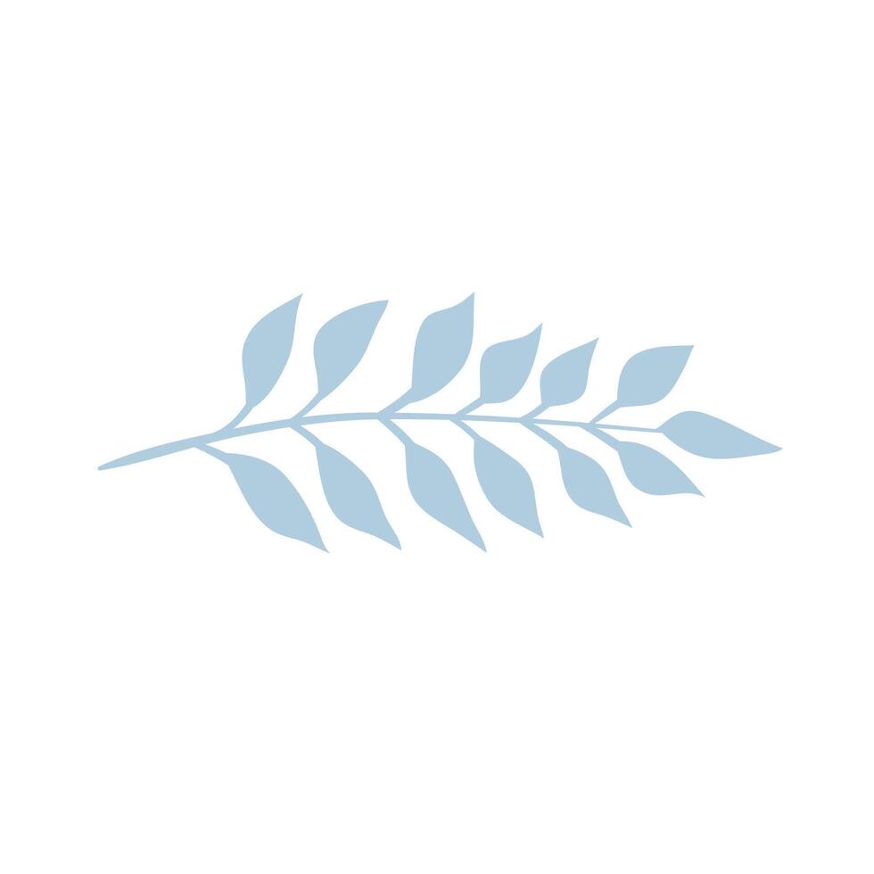 Abstract illustrative flat handraw element vector
