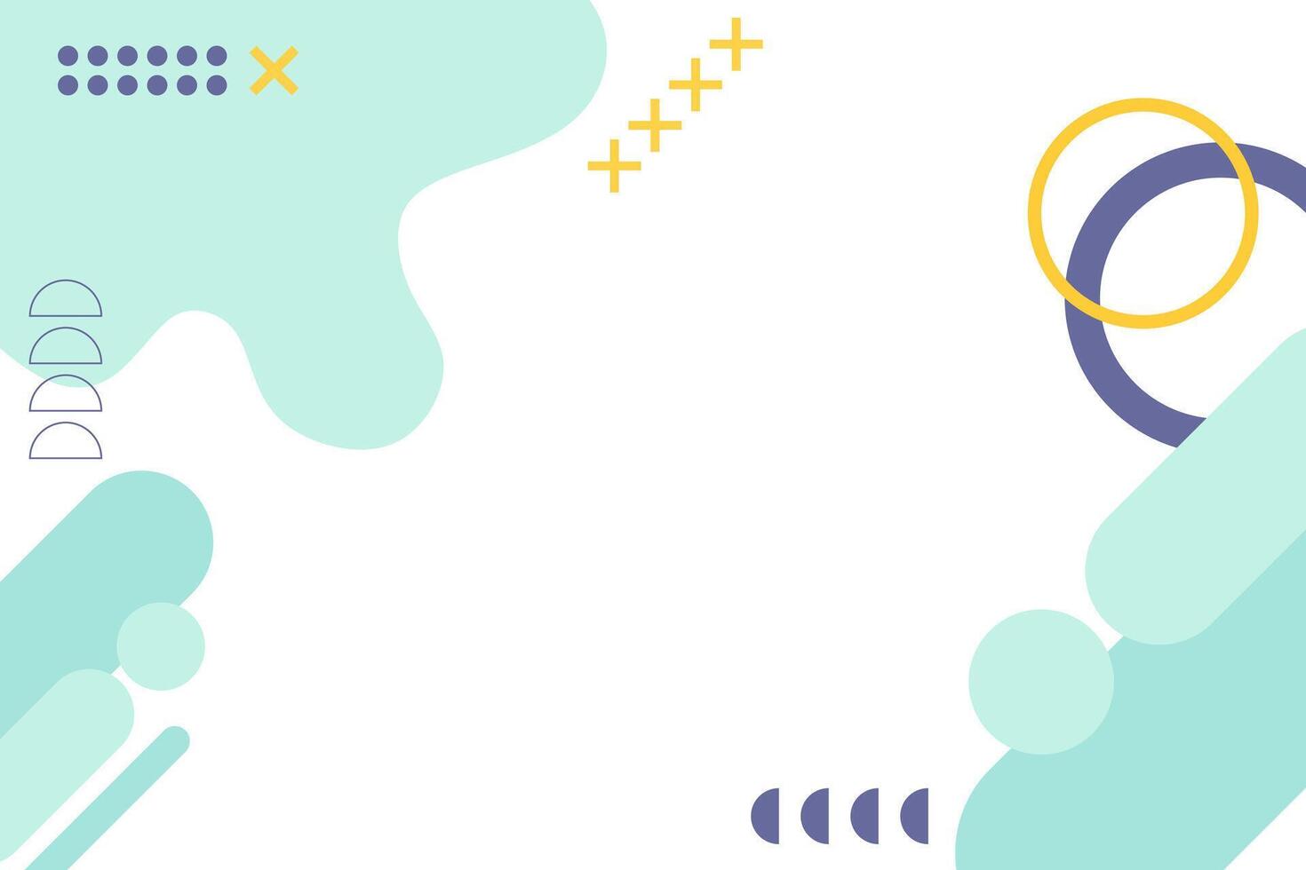 Abstract fluid and rounded background vector