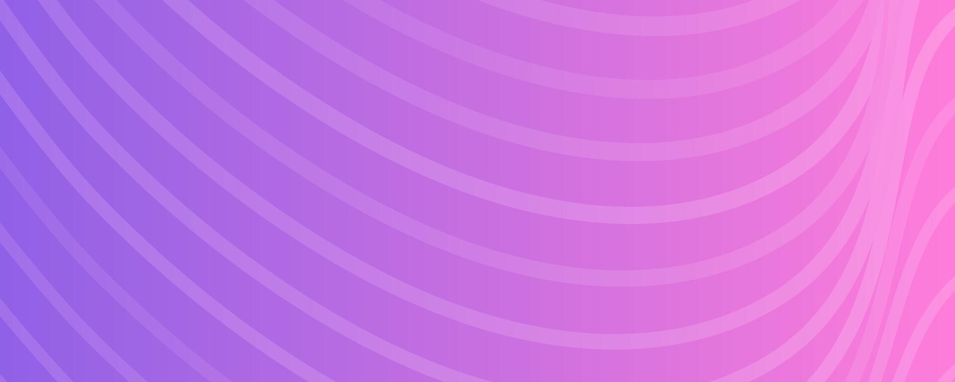 Modern colorful gradient background with wave lines vector