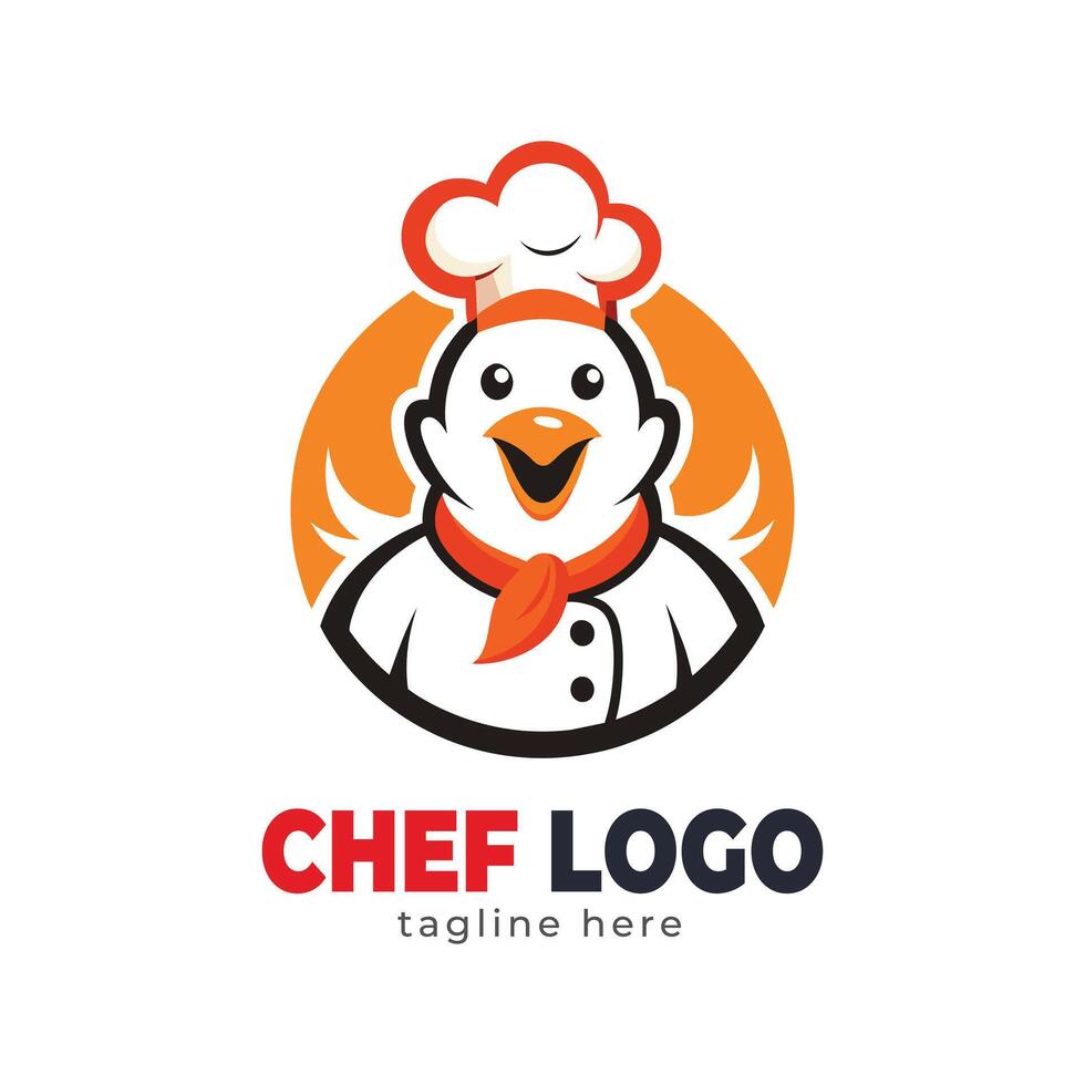 Kitchen Chef Logo Design vector
