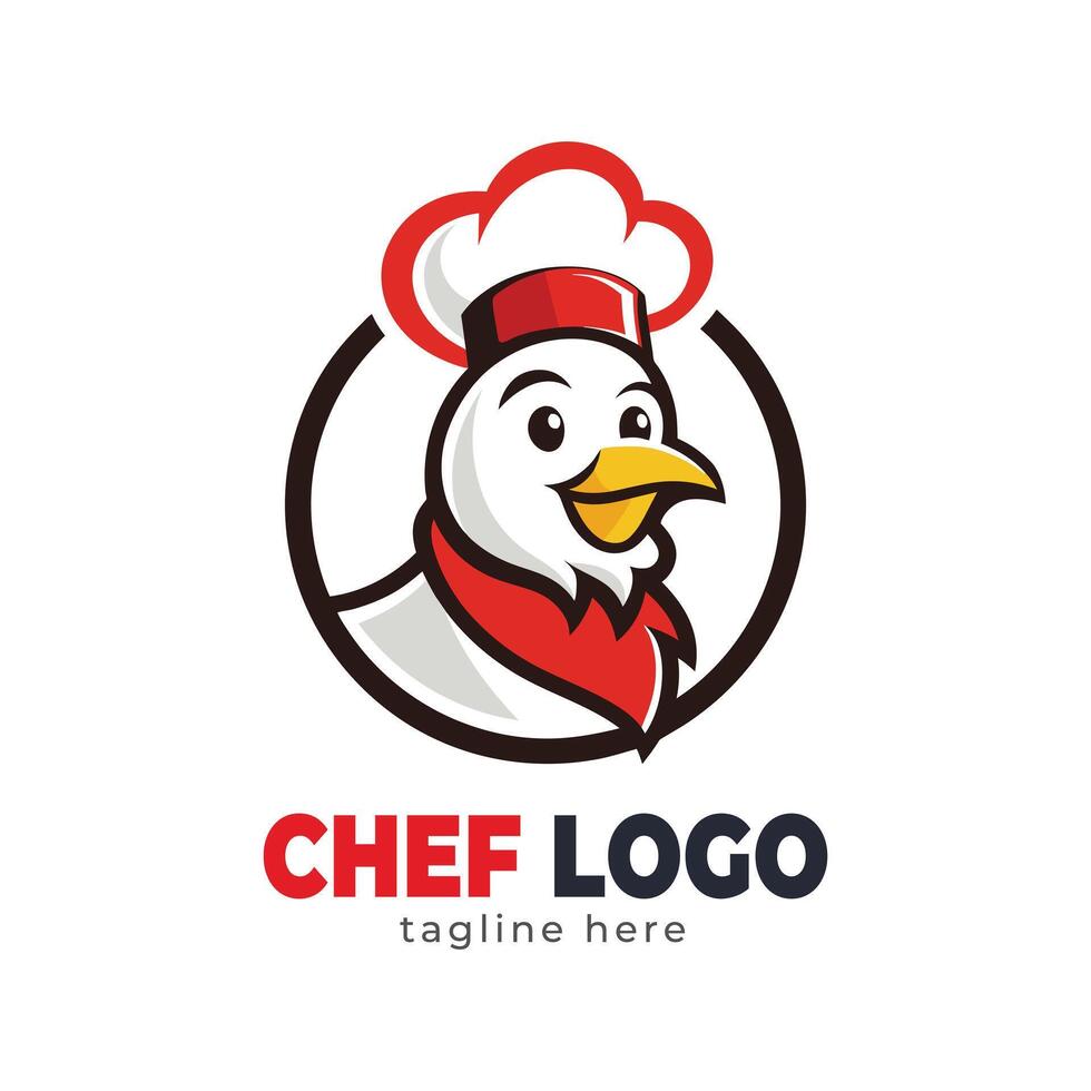 Kitchen Chef Logo Design vector