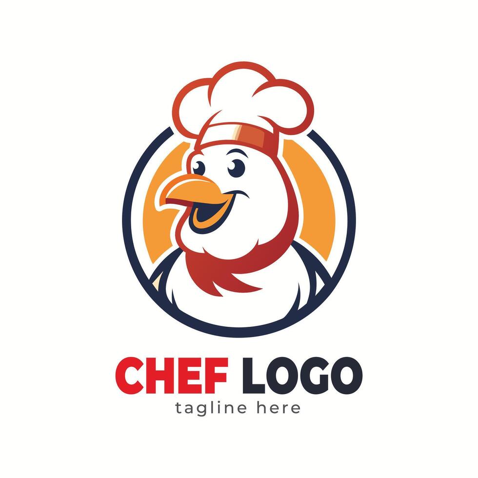 Kitchen Chef Logo Design vector