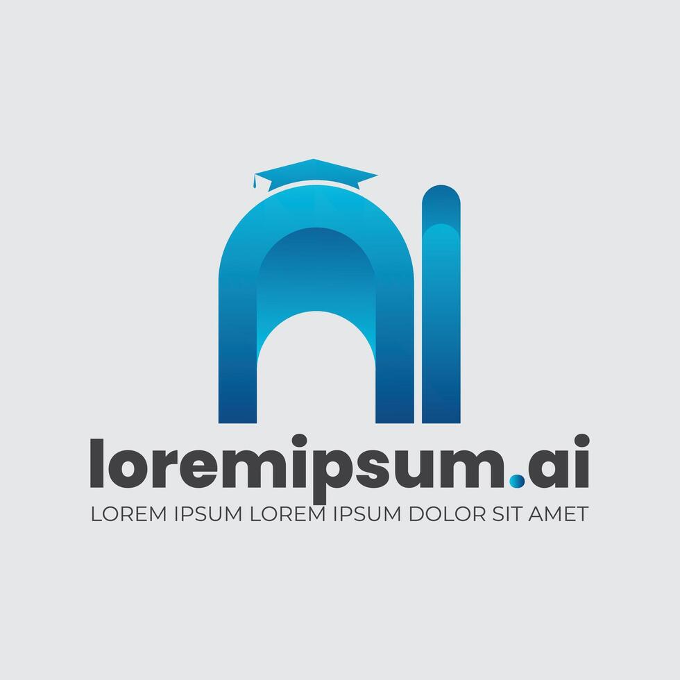 School and university logotype. Education illustration logo design vector