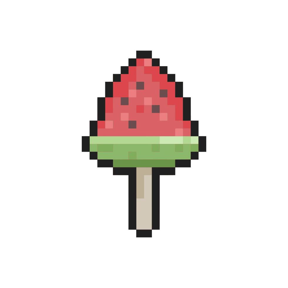 ice cream pixel art for dynamic digital projects and designs. vector