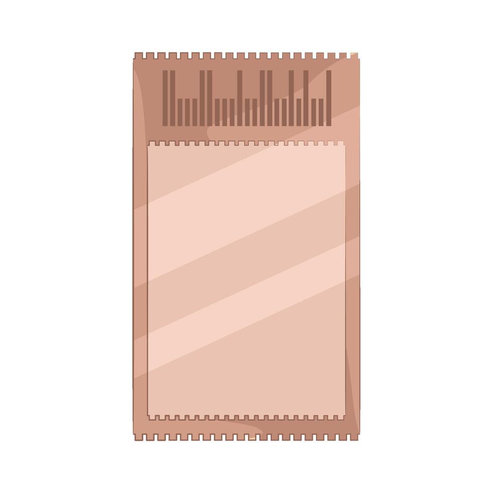 Illustration of ticket vector
