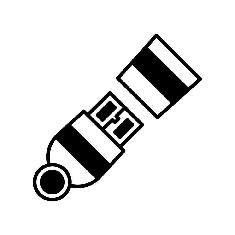 flash disk icon or logo illustration style vector