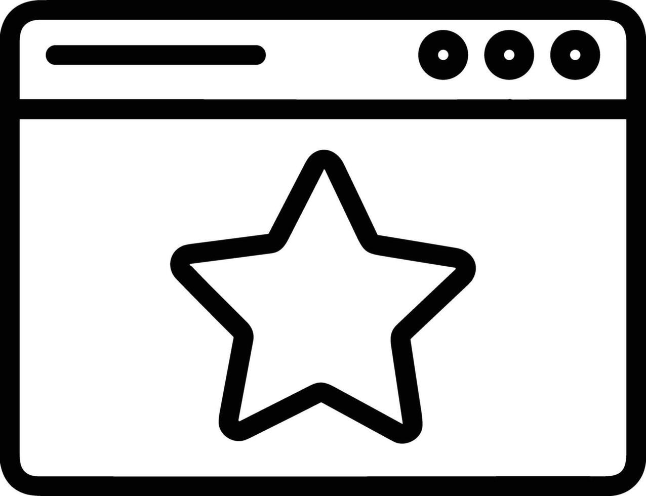 Star icon symbol Illustration vector