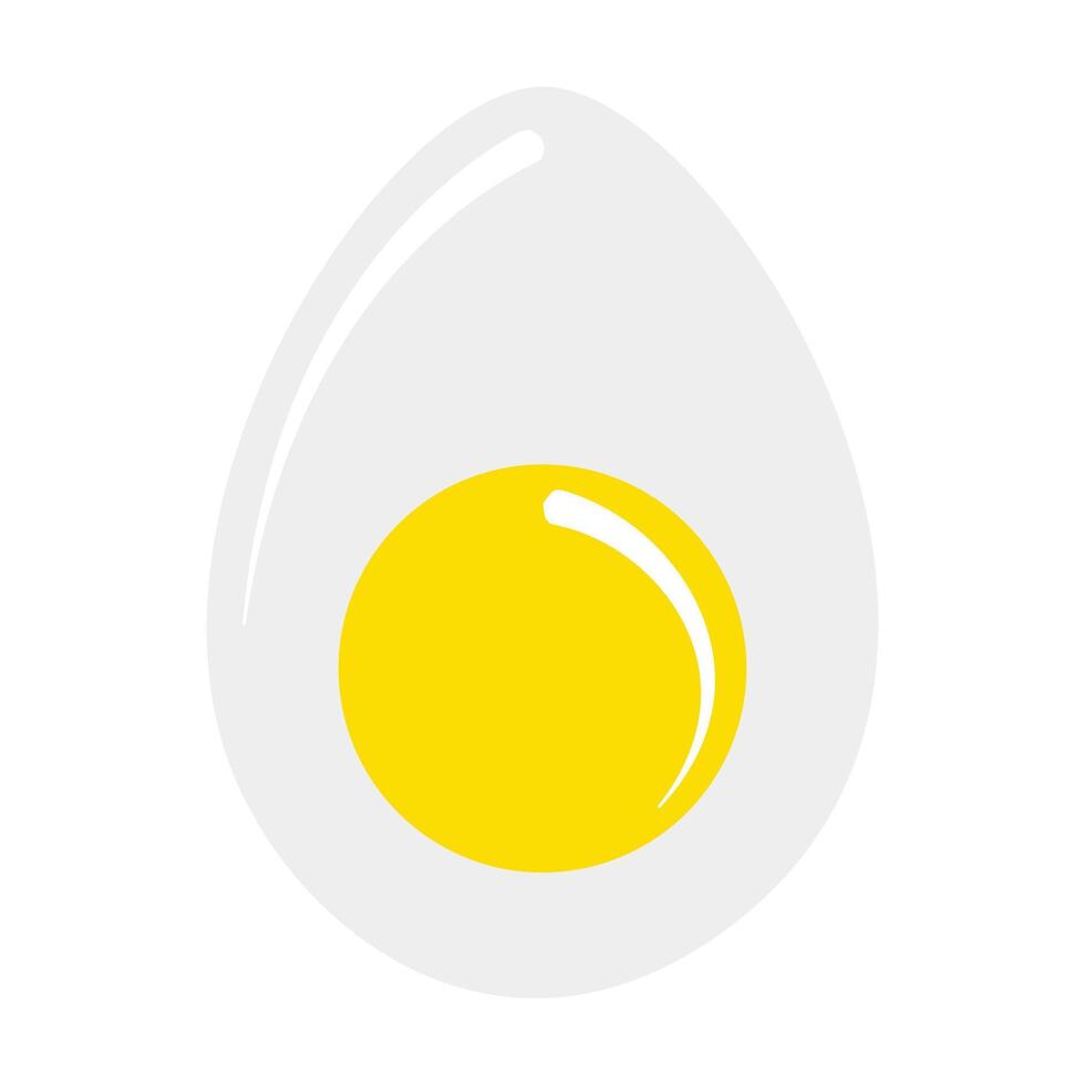 fried egg design vector