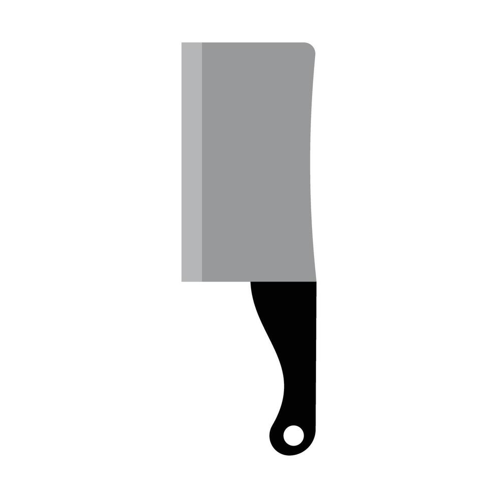 Knife isolated on white background vector