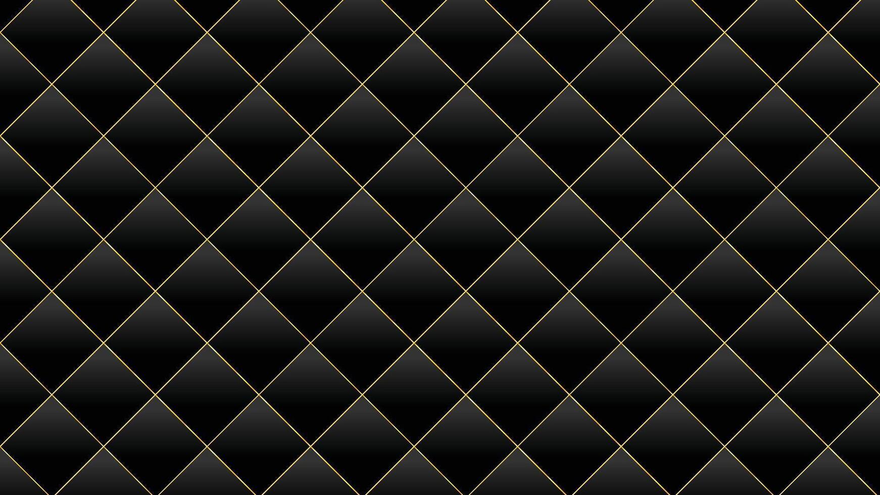 Luxury square pattern wallpaper. Black square pattern background. vector