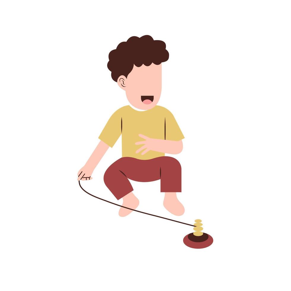 Indonesian Traditional Game vector