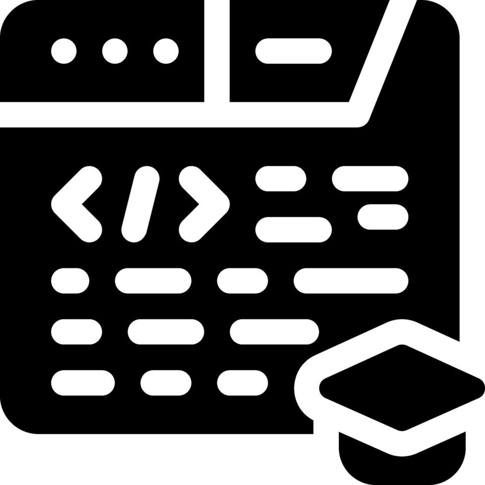 this icon or logo learning icon or other where everything related to kind of learning like source and others or design vector