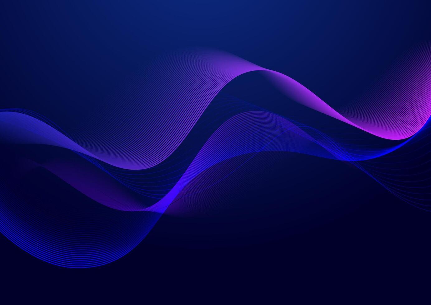 modern background with flowing waves design vector