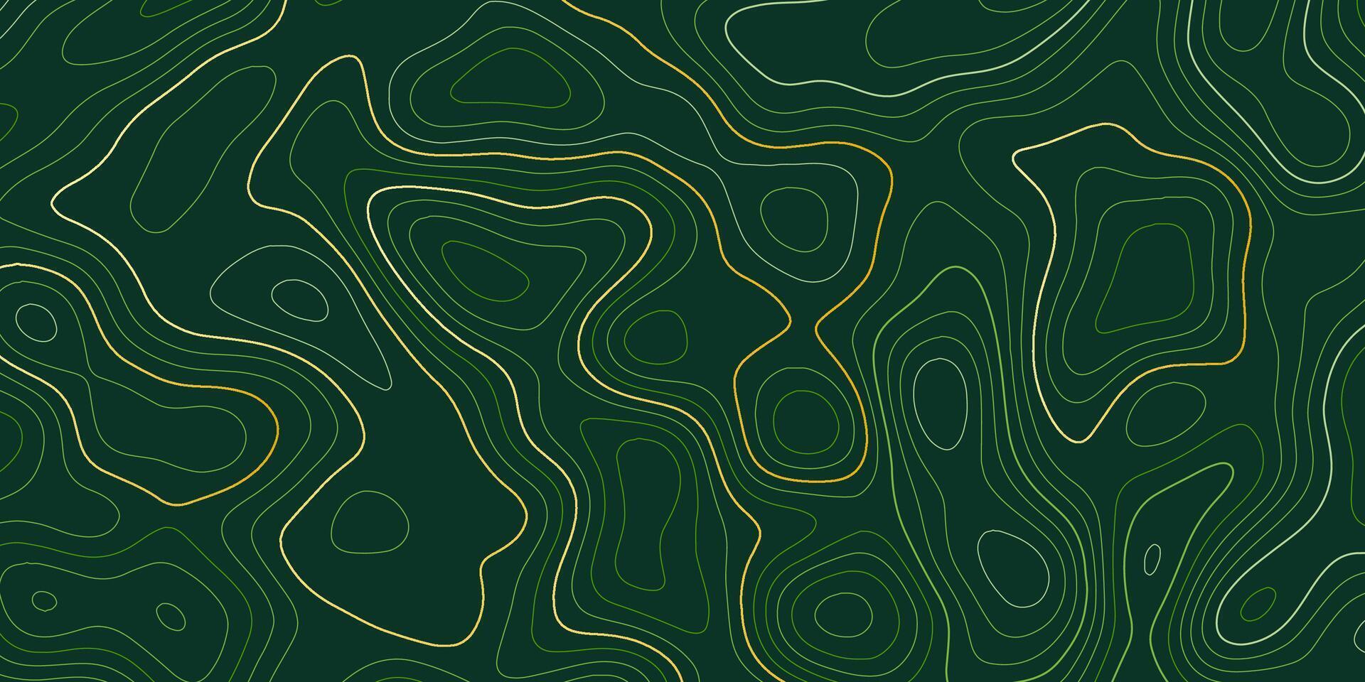 abstract banner with a topography map design vector