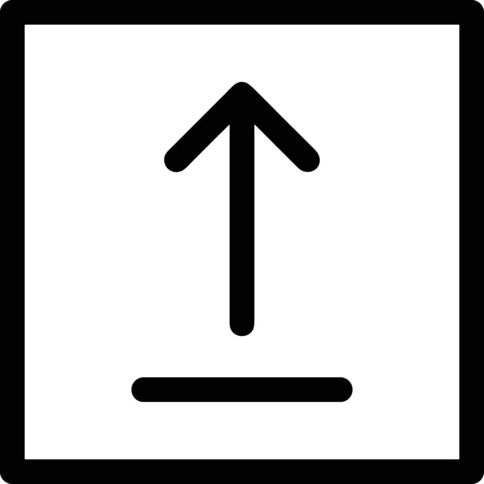 Upload icon symbol image vector