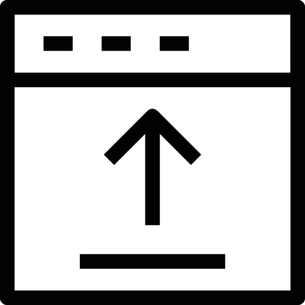 Upload icon symbol image vector