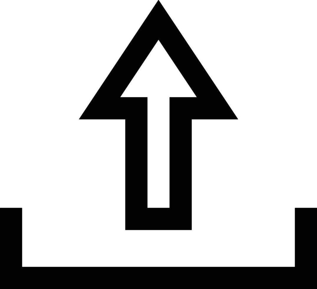 Upload icon symbol image vector