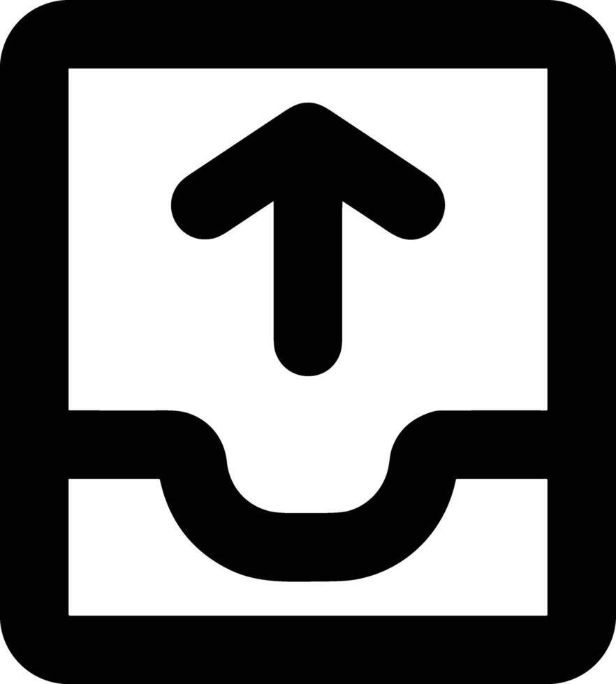 Upload icon symbol image vector