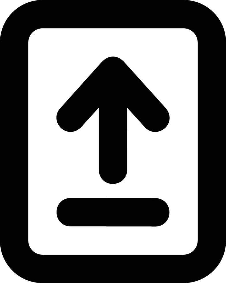 Upload icon symbol image vector