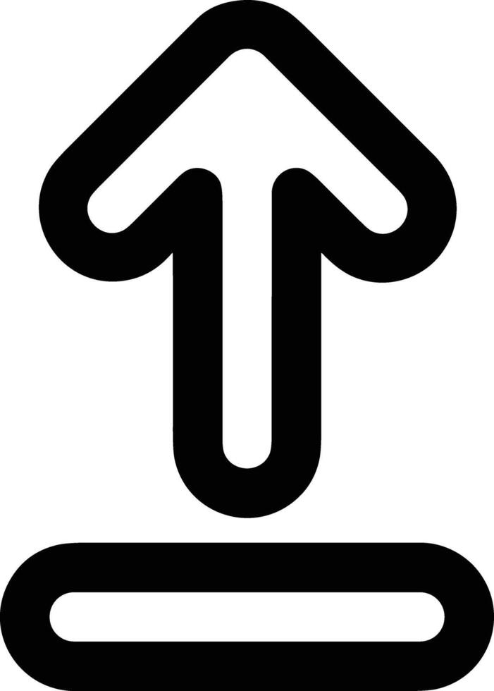 Upload icon symbol image vector