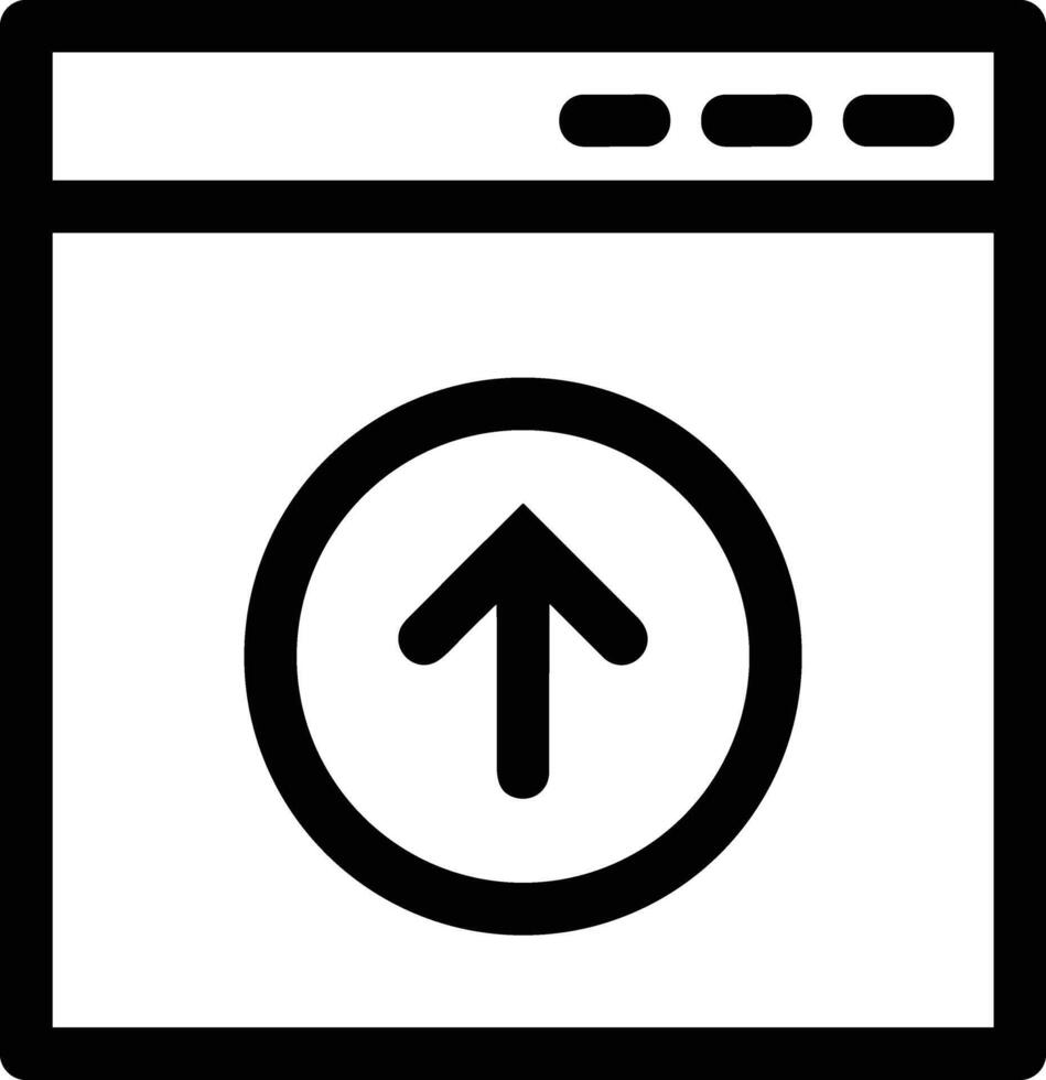 Upload icon symbol image vector