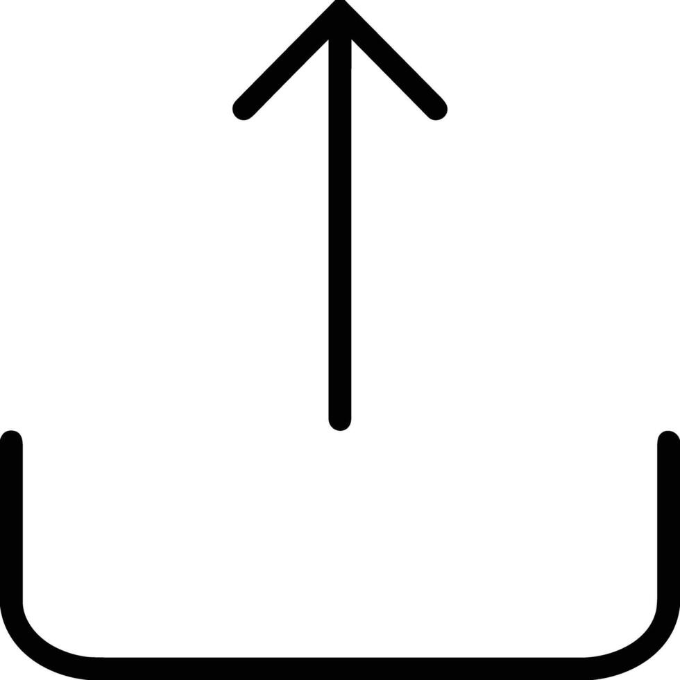 Upload icon symbol image vector