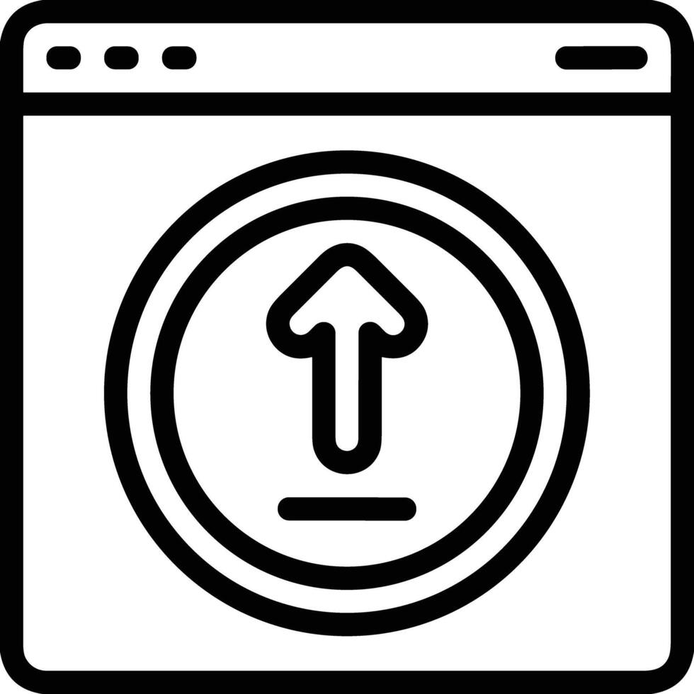 Upload icon symbol image vector
