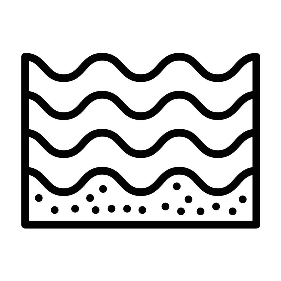 Comfort Line Icon Design vector