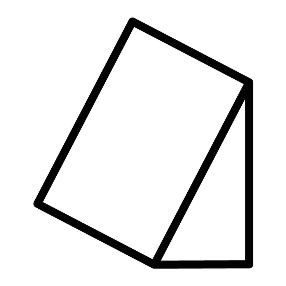Ramp Line Icon Design vector