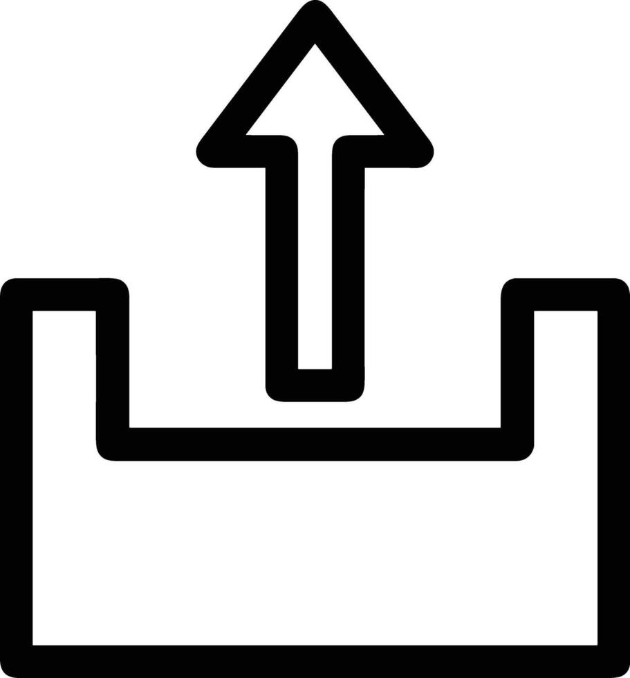 Upload icon symbol image vector