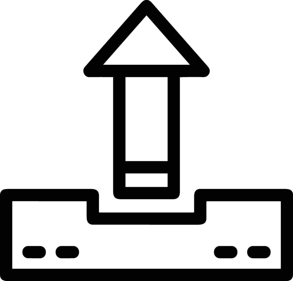Upload icon symbol image vector
