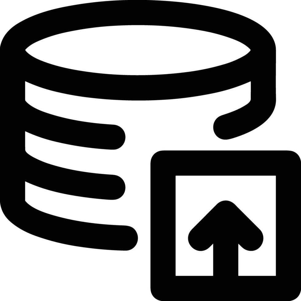 Upload icon symbol image vector