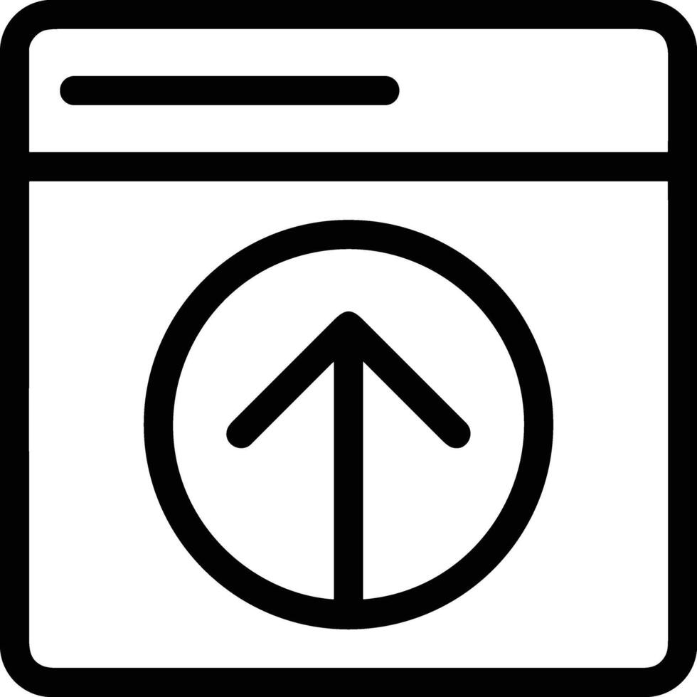 Upload icon symbol image vector