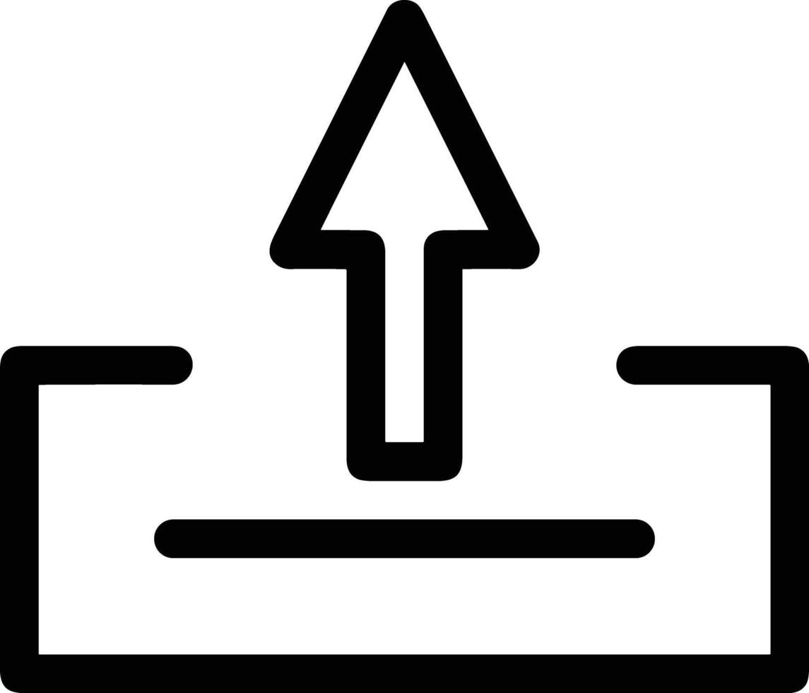 Upload icon symbol image vector