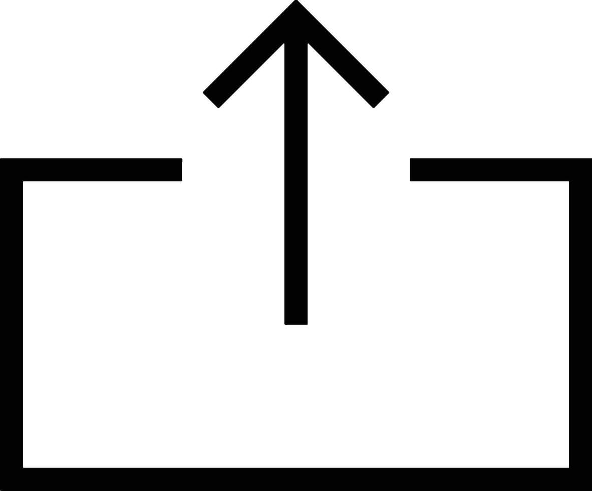 Upload icon symbol image vector