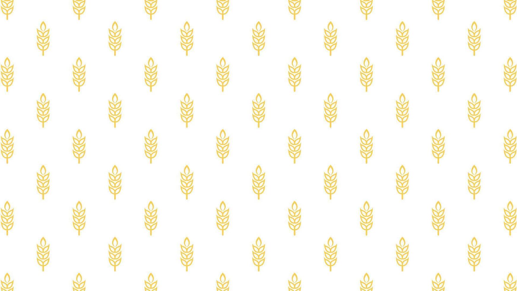 Wheat pattern wallpaper. oat symbol. free space for text. rice sign. Rice pattern wallpaper. vector