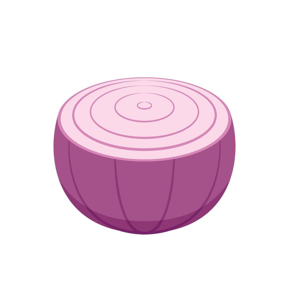 Onion . Onion logo design. Onion on white background. vector