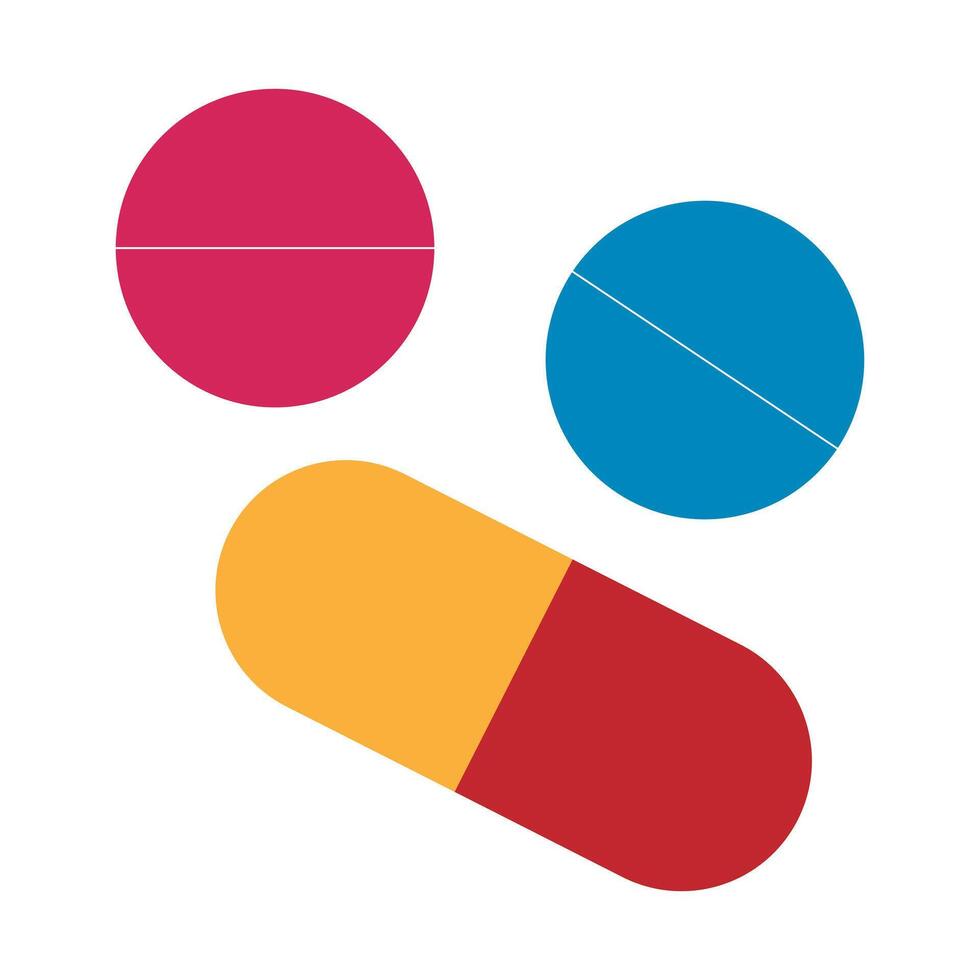 Pills icon for web and mobile app. capsule icon. Drug sign and symbol vector