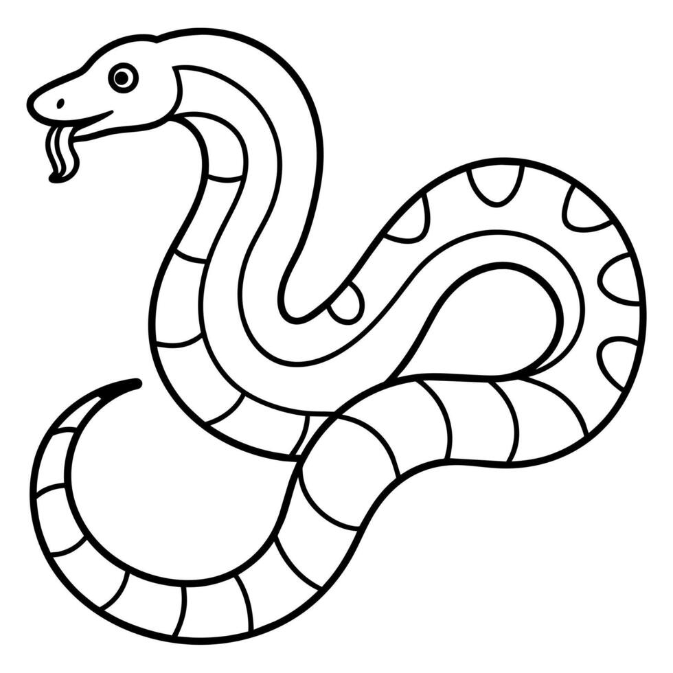 Amethystine Python runs icon illustration vector