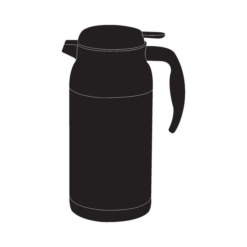 Thermos icon design vector