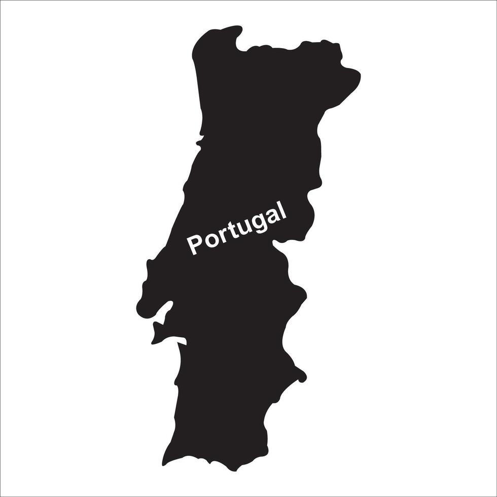 Portugal country map vector