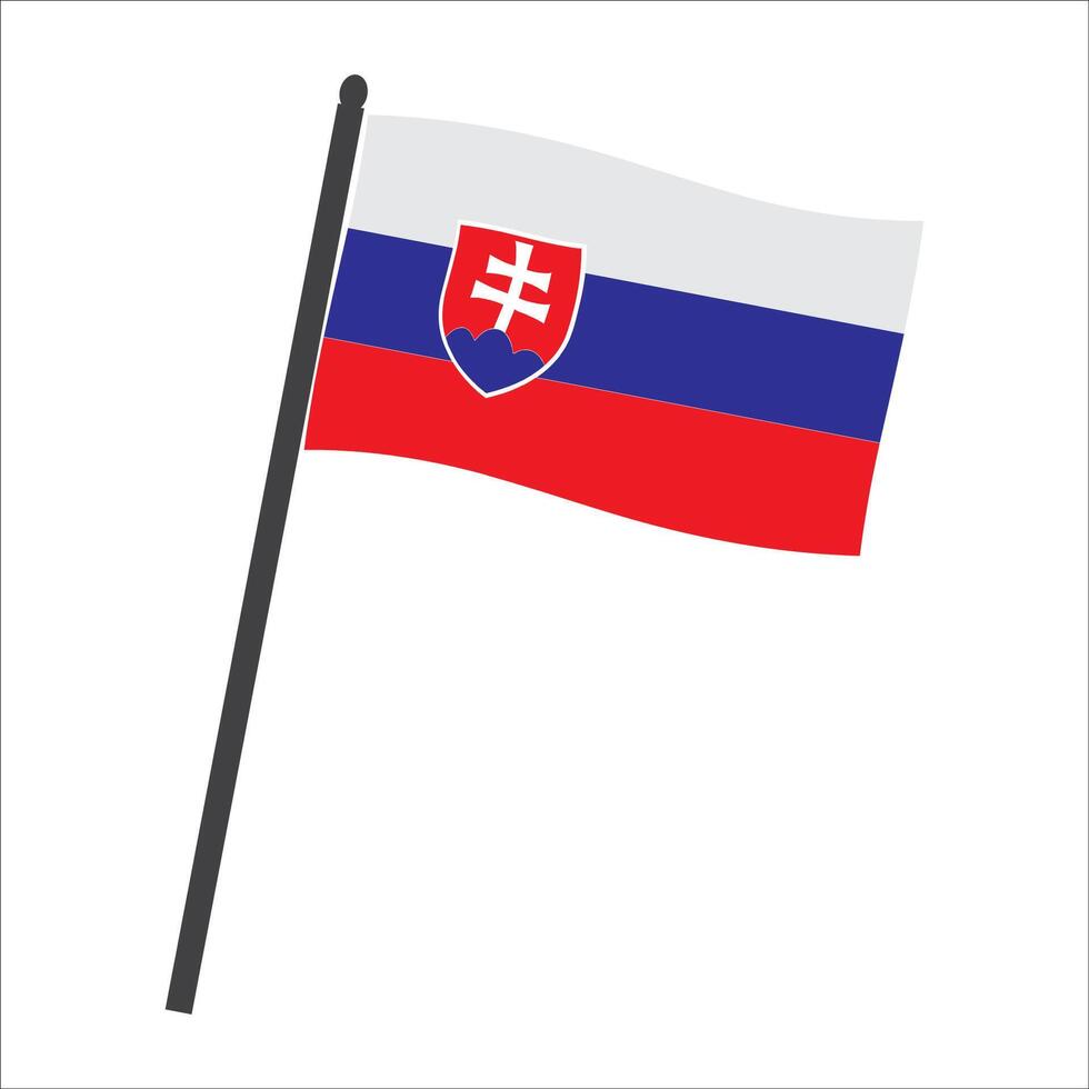 Slovakia state flag vector