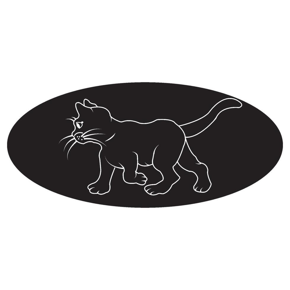 cat icon design vector