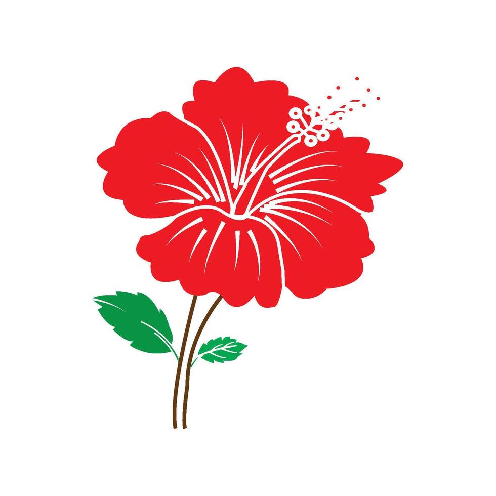 icons of various kinds of flowers vector