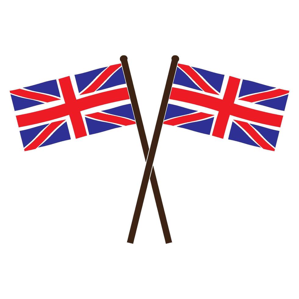 British flag icon vector